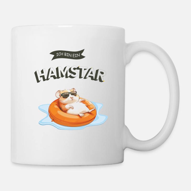 Hamster Hamstar - Tasse - Weiß