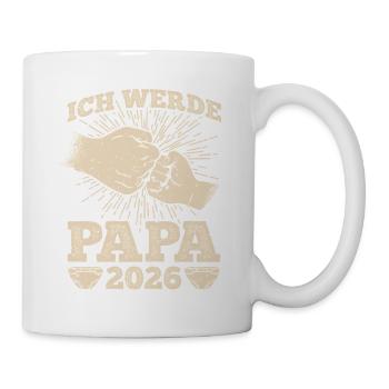 Father-to-be I WILL BE A DAD 2026 Funny - Mug - white - Right