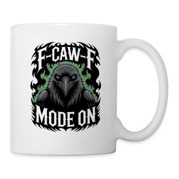 F Caw Mode F sur Ravenfire - Mug blanc - blanc - Droite