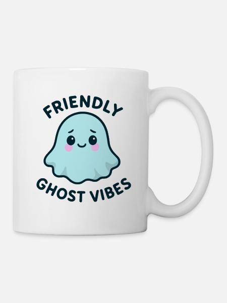 Stimmungsfreundlicher Geist - Tasse - Weiß