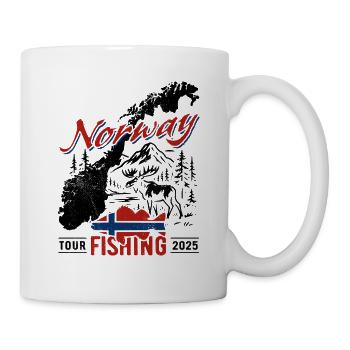 Norway Fishing Tour 2025 - Angler Gift - Mug - white - Right