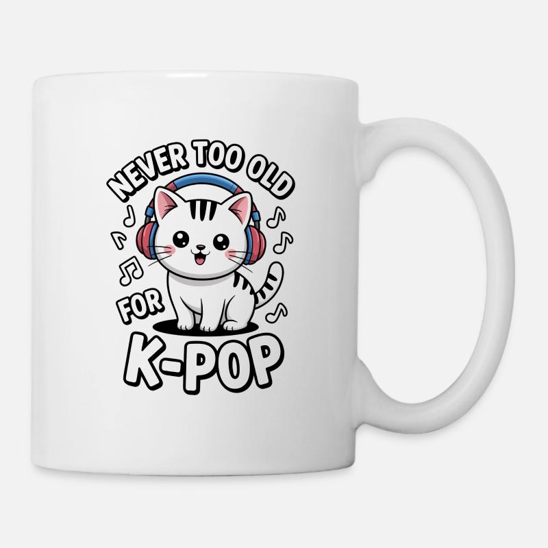 K-Pop Drôle Musique coréenne - Mug blanc - blanc