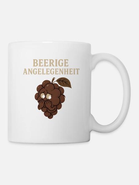 Klabusterbeeren Beerige Gelegenheit - Tasse - Weiß