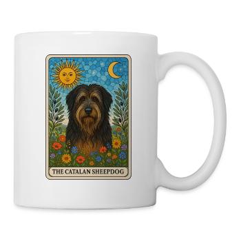 Sun Moon Catalan Sheepdog - Mug - white - Right