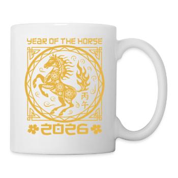 Chinese New Year Year of the Fire Horse 2026 - Mug - white - Right