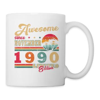 November 1990 Original Edition Vintage November - Mug - white - Right