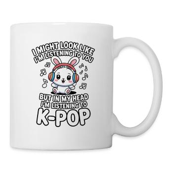 K-Pop Drôle Corée Musique Anime - Mug blanc - blanc - Droite