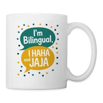 Professeur drôle d’espagnol anglais - Mug blanc - blanc - Droite
