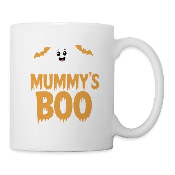 Mummys Boo Halloween Geist - Tasse - Weiß - Rechts
