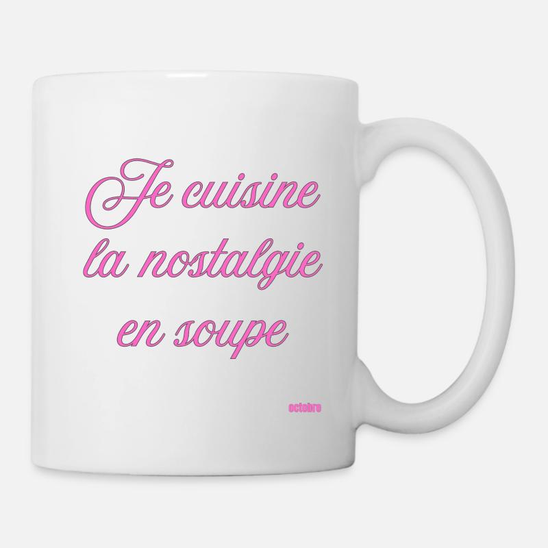 Nostalgia Soup Cooking - Mug - white