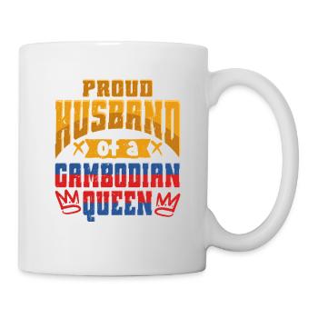 Cambodge Cambodgien Mari - Mug blanc - blanc - Droite