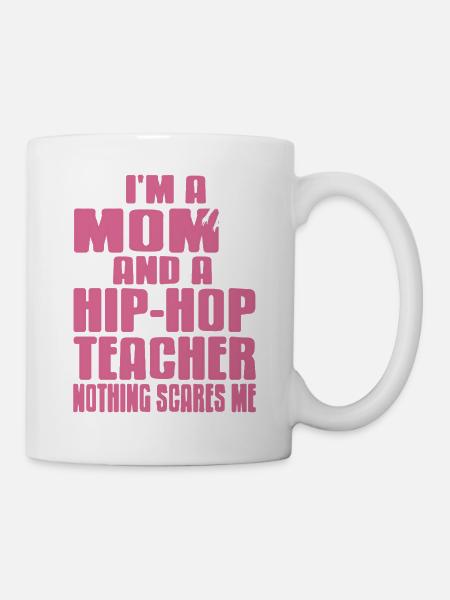 Mom Dance Groove Teacher Funny Bold Humor - Tasse - Weiß