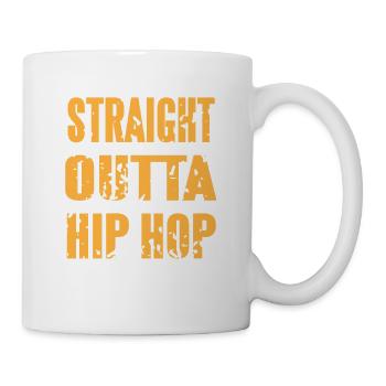 Straight Outta Beat Culture Lyric Power - Mug blanc - blanc - Droite