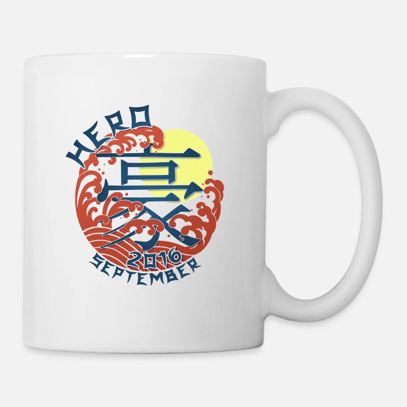 Japan Hero since September 2016 Geburtstaggeschenk - Tasse - Weiß