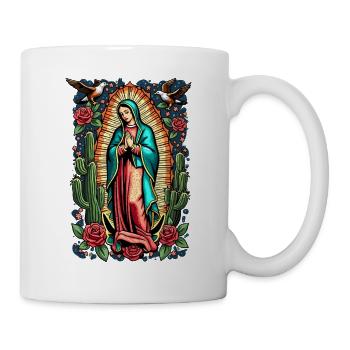 Madonna with Roses and Cacti - Mug - white - Right