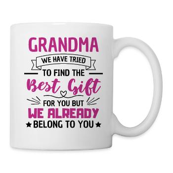 Süße Oma Sagt Großmutter Liebe - Tasse - Weiß - Rechts