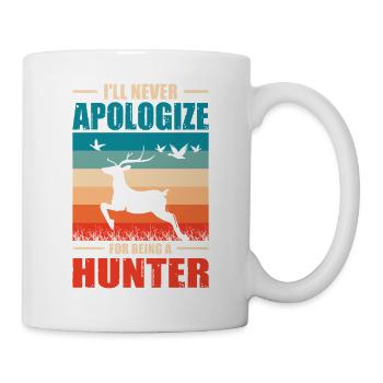 Cadeau de chasseur Chasse Examen de chasseur - Mug blanc - blanc - Droite