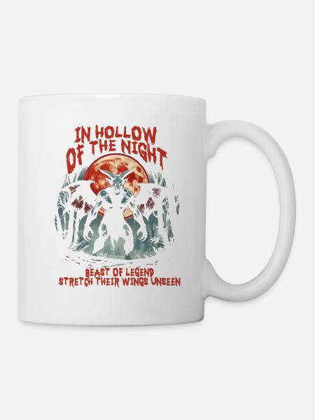 Jersey Devil Mythologische Kreaturen - Tasse - Weiß