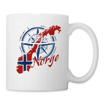 Arctic Circle Norge - Norway Vacation Nature Gift - Mug - white - Right