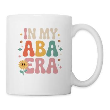 Fier thérapeute ABA avec du cœur - Mug blanc - blanc - Droite