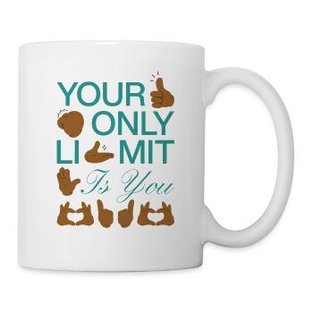Acceptance instead of prejudice - Mug - white - Right