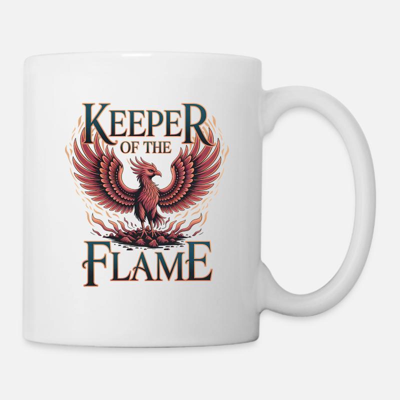 Phönix – Keeper of the Flame - Tasse - Weiß