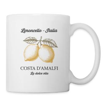 Limoncello Italia Costa Amalfi - Mug blanc - blanc - Droite