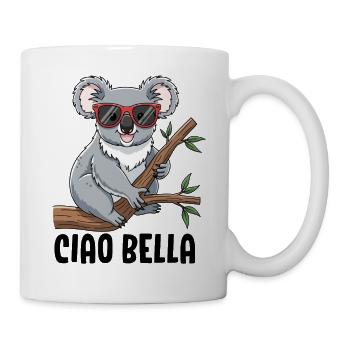 Ciao Bella - Tasse - Weiß - Rechts