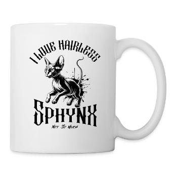 I Love Sphynx Cats Funny  - Mug - white - Right