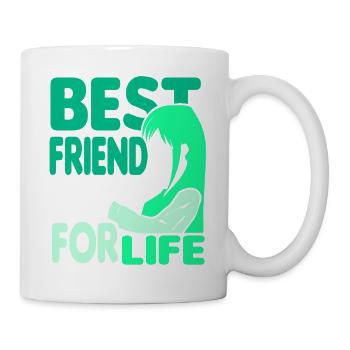 Anime Manga Otaku Kawaii Meilleurs amis Cosplay - Mug blanc - blanc - Droite