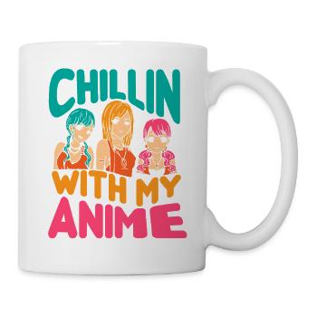 Anime Manga Otaku Kawaii Japan Cosplay Comic - Tasse - Weiß - Rechts