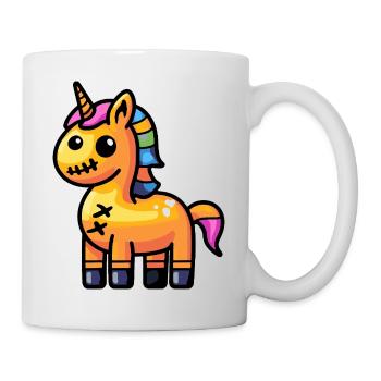 Licorne Halloween Zombie - Mug blanc - blanc - Droite