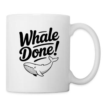 Wal fertig! - Tasse - Weiß - Rechts