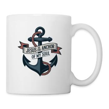 Jesus Is My Anchor - Mug - white - Right