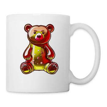 Gummibär - Tasse - Weiß - Rechts