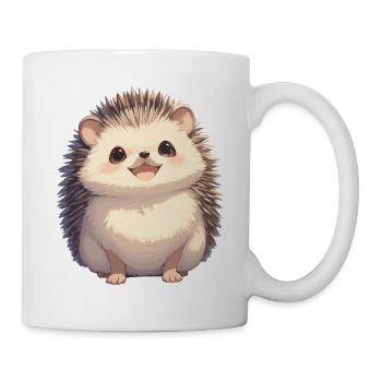 Igel - Tasse - Weiß - Rechts