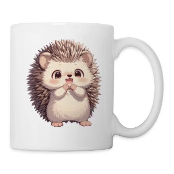 Igel - Tasse - Weiß - Rechts