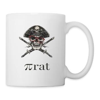 Pirate Skeleton with Glasses - Mug - white - Right