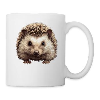 Igel - Tasse - Weiß - Rechts