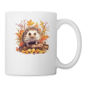 Igel - Tasse - Weiß - Rechts