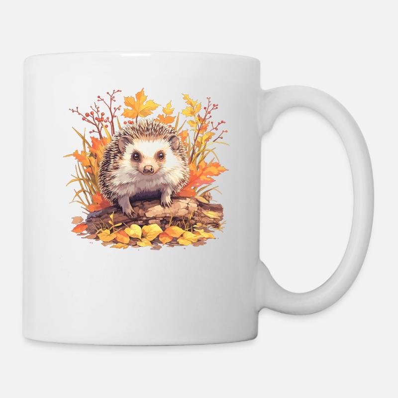 Igel - Tasse - Weiß