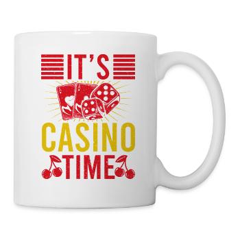 Gambling Fan It's Casino Time Casino - Mug - white - Right