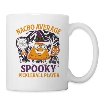 Nacho Average Spooky Pickleball Design - Mug - white - Right