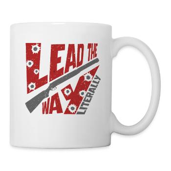 Le tir au pigeon d’argile ouvre la voie - Mug blanc - blanc - Droite