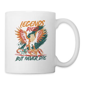 Créatures mythologiques du griffon - Mug blanc - blanc - Droite