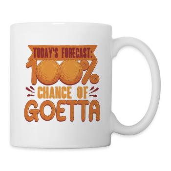 Goetta Wurst 100% Chance Of Goetta - Mug - white - Right