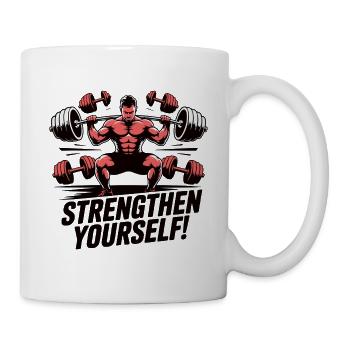 Beast Lift Strengthen Yourself - Mug - white - Right
