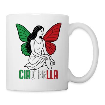 Ciao Bella - Tasse - Weiß - Rechts