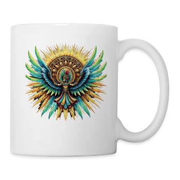 Azteken - Tasse - Weiß - Rechts