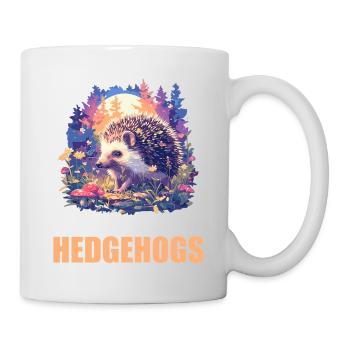 Igel - Tasse - Weiß - Rechts